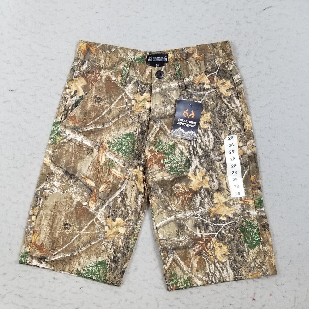 Realtree Staghorn‎ Creek Shorts Mens 28 Camo Realtree Edge Hunting Outdoors